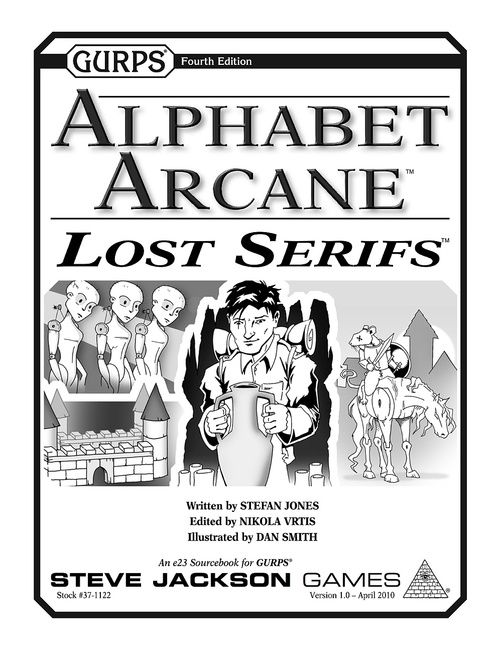 GURPS Alphabet Arcane - Lost Serifs