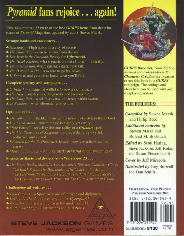 GURPS Best of Pyramid Volume 2 (Back)