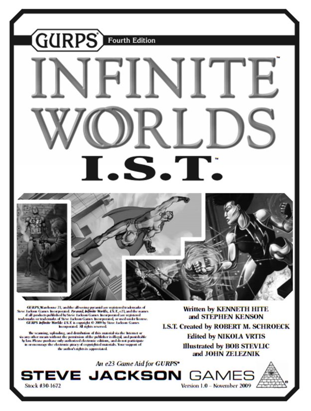 GURPS Infinite Worlds: I.S.T.