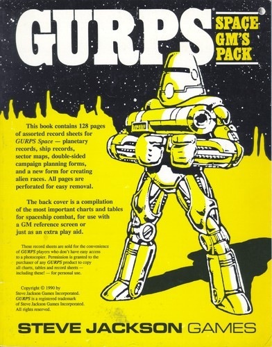 GURPS Space GM's Pack
