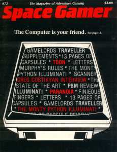 Space Gamer #72 - Jan 1985