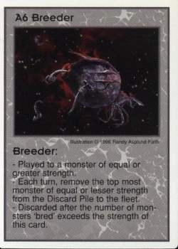 Need: 2    Want: 10    Have: 1    Will Trade: 0    In Storage: 0              A6 ‑ Breeder  Set: Per  Rarity: V1    Artist: Randy Asplund‑Faith    