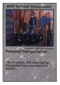 Need: 3    Want: 10    Have: 0    Will Trade: 0    In Storage: 0              R/A7 ‑ Personal Transportation  Set: GI  Rarity: V1    Artist: David Lee Anderson    