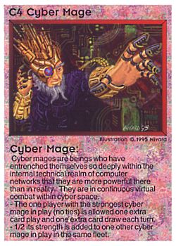 Need: 0    Want: 0    Have: 69 (+92)    Will Trade: 65    In Storage: 46              C4 ‑ Cyber Mage  Set: NE  Rarity: C1    Artist: Nivard    