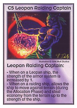 Need: 0    Want: 0    Have: 37    Will Trade: 29    In Storage: 28              C5 ‑ Leopan Raiding Captain  Set: Pir  Rarity: U1    Artist: Mutt Studios    