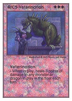 Need: 0    Want: 0    Have: 179    Will Trade: 171    In Storage: 50              R/C5 ‑ Veterinarian  Set: TG  Rarity: R2    Artist: Susan Van Camp    