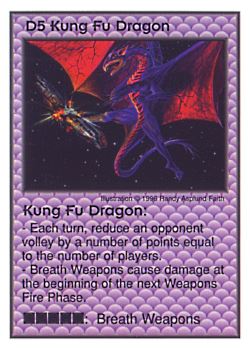 Need: 0    Want: 0    Have: 15    Will Trade: 7    In Storage: 2              D5 ‑ Kung Fu Dragon  Set: CC  Rarity: U    Artist: Randy Asplund‑Faith    
