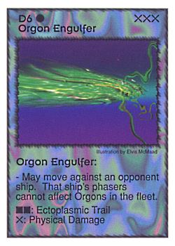 Need: 0    Want: 0    Have: 8    Will Trade: 2    In Storage: 0              D6 ‑ Orgon Engulfer  Set: GI  Rarity: R2    Artist: Elvis McMaad    