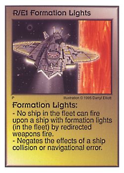 Need: 0    Want: 4    Have: 9    Will Trade: 0    In Storage: 3              R/E1 ‑ Formation Lights  Set: AT  Rarity: R1    Artist: Darryl Elliott    