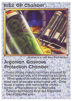 Need: 0 Want: 0 Have: 43 Will Trade: 35 In Storage: 34 R/E2 ‑ GP Chamber ‑ Argonian Gaseous Protection Chamber Set: PE Rarity: U1 Artist: Paul 'Prof' Herbert Need: 0 Want: 0 Have: 43 Will Trade: 35 In Storage: 34 R/E2 ‑ GP Chamber ‑ Argonian Gaseous Protection Chamber Set: PE Rarity: U1 Artist: Paul 'Prof' Herbert