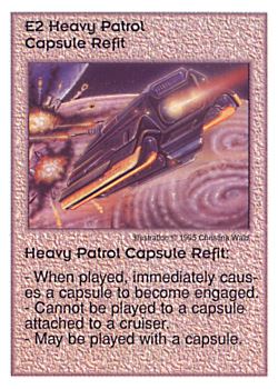 Need: 0 Want: 8 Have: 5 Will Trade: 0 In Storage: 0 E2 ‑ Heavy Patrol Capsule Refit Set: AT Rarity: V1 Artist: Christina Wald Need: 0 Want: 8 Have: 5 Will Trade: 0 In Storage: 0 E2 ‑ Heavy Patrol Capsule Refit Set: AT Rarity: V1 Artist: Christina Wald