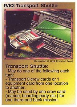Need: 0 Want: 0 Have: 57 Will Trade: 49 In Storage: 32 R/E2 ‑ Transport Shuttle Set: NE Rarity: C1 Artist: Christina Wald Need: 0 Want: 0 Have: 57 Will Trade: 49 In Storage: 32 R/E2 ‑ Transport Shuttle Set: NE Rarity: C1 Artist: Christina Wald