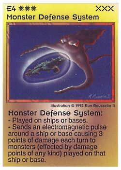 Need: 0 Want: 0 Have: 25 (+9) Will Trade: 21 In Storage: 16 R/E4 ‑ Monster Defense System Set: NE Rarity: U1 Artist: Ron Rousselle II Need: 0 Want: 0 Have: 25 (+9) Will Trade: 21 In Storage: 16 R/E4 ‑ Monster Defense System Set: NE Rarity: U1 Artist: Ron Rousselle II
