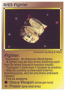 Need: 0    Want: 0    Have: 28 (+84)    Will Trade: 24    In Storage: 14              R/E5 ‑ Fighter  Set: PE  Rarity: R1    Artist: Gary A. Kalin    
