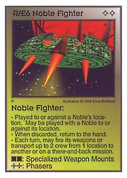 Need: 2    Want: 0    Have: 5    Will Trade: 0    In Storage: 0              R/E6 ‑ Noble Fighter  Set: AF  Rarity: R1    Artist: Elvis McMaad    