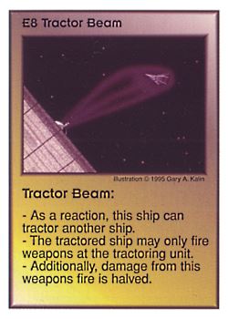 Need: 1 Want: 9 Have: 3 Will Trade: 0 In Storage: 0 E8 ‑ Tractor Beam Set: AT Rarity: V1 Artist: Gary A. Kalin Need: 1 Want: 9 Have: 3 Will Trade: 0 In Storage: 0 E8 ‑ Tractor Beam Set: AT Rarity: V1 Artist: Gary A. Kalin