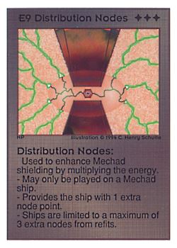 Need: 0 Want: 0 Have: 49 (+6) Will Trade: 47 In Storage: 11 E9 ‑ Distribution Nodes Set: UE Rarity: V4 Artist: C. Henry Schulte Need: 0 Want: 0 Have: 49 (+6) Will Trade: 47 In Storage: 11 E9 ‑ Distribution Nodes Set: UE Rarity: V4 Artist: C. Henry Schulte