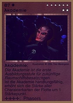 Need: 0    Want: 0    Have: 15 (+32)    Will Trade: 12    In Storage: 10              B7 ‑ Academy (Akademie)  Set: GGB  Rarity: U2    Artist: Ted Beargeon    