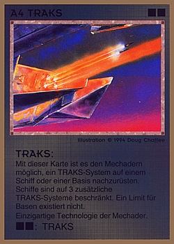 Need: 0    Want: 0    Have: 75 (+224)    Will Trade: 71    In Storage: 25              A4 ‑ Tram Refit (TRAKS)  Set: GGB  Rarity: U1    Artist: Douglas Chaffee    