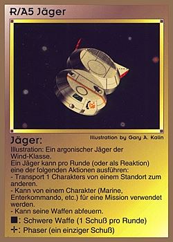 Need: 0    Want: 0    Have: 74 (+112)    Will Trade: 70    In Storage: 25              R/A5 ‑ Fighter (Jäger)  Set: GGB  Rarity: U1    Artist: Gary A. Kalin    