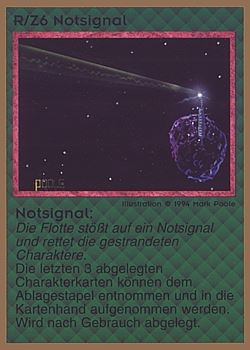 Need: 0    Want: 0    Have: 81 (+126)    Will Trade: 78    In Storage: 25              R/Z6 ‑ Distress Beacon (Notsignal)  Set: GGB  Rarity: U1    Artist: Mark Poole    