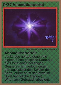 Need: 0    Want: 0    Have: 14 (+49)    Will Trade: 11    In Storage: 9              R/Z7 ‑ Anomaly Portal (Anomalienportal)  Set: GGB  Rarity: R1    Artist: Ron Rousselle II    
