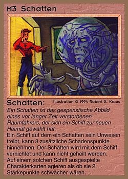 Need: 0    Want: 0    Have: 31 (+264)    Will Trade: 27    In Storage: 25              M3 ‑ Shadow (Schatten)  Set: GGB  Rarity: C2    Artist: Robert A. Kraus    