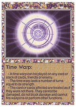Need: 0    Want: 0    Have: 48 (+6)    Will Trade: 44    In Storage: 41              H1 ‑ Time Warp  Set: BE  Rarity: C1    Artist: Gary A. Kalin    