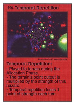 Need: 0    Want: 0    Have: 45    Will Trade: 37    In Storage: 30              H4 ‑ Temporal Repetition  Set: Pir  Rarity: U1    Artist: C. Henry Schulte    