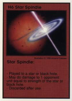 Need: 3    Want: 10    Have: 0    Will Trade: 0    In Storage: 0              H6 ‑ Star Spindle  Set: GI  Rarity: V1    Artist: Armand Cabrera    