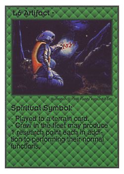 Need: 0    Want: 3    Have: 10    Will Trade: 0    In Storage: 1              L6 ‑ Artifact ‑ Spiritual Symbol  Set: Per  Rarity: U1    Artist: Randy Asplund‑Faith    