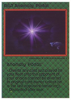 Need: 0    Want: 0    Have: 27 (+22)    Will Trade: 24    In Storage: 19              R/L7 ‑ Anomaly Portal  Set: PE  Rarity: V2    Artist: Ron Rousselle II    