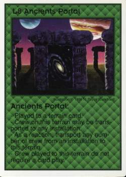 Need: 3    Want: 10    Have: 0    Will Trade: 0    In Storage: 0              L8 ‑ Ancients Portal  Set: Per  Rarity: V1    Artist: N. Taylor Blanchard    