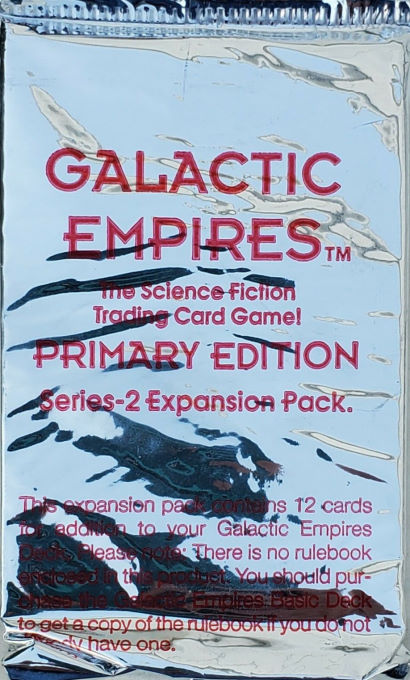 Need: 0    Want: 0    Have: -1    Will Trade: 0    In Storage: 0              II ‑ Primary Edition Booster Pack (Series II)  Set: PE      Artist: N/A    