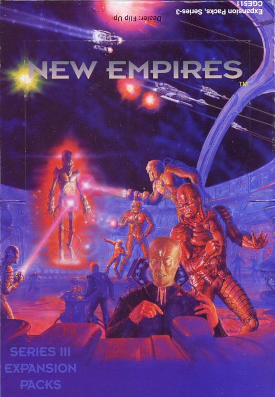 Need: 0    Want: 0    Have: -1    Will Trade: 0    In Storage: 0              III ‑ New Empires Booster Box (Series III)  Set: NE      Artist: Douglas Chaffee    