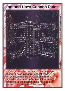 Need: 0    Want: 9    Have: 4    Will Trade: 0    In Storage: 2              Erodi Ion and Nova Cannon Rules  Set: AF  Rarity: V2    Artist: Bob Wesson    