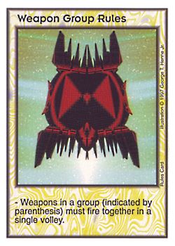Need: 0    Want: 7    Have: 6    Will Trade: 0    In Storage: 4              Treglean Weapon Group Rules  Set: AF  Rarity: V2    Artist: George T. Henne Jr.    