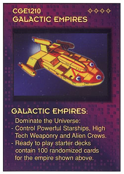 Need: 0    Want: 0    Have: -1    Will Trade: 0    In Storage: 0              Universe Edition Starter: Corporate (Series U)  Set: UE      Artist: Gregg Glymph    