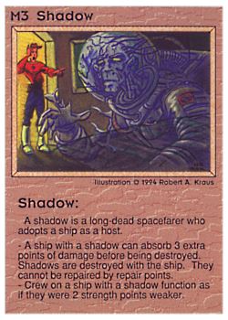 Need: 0    Want: 0    Have: 38 (+226)    Will Trade: 34    In Storage: 31              M3 ‑ Shadow  Set: PE  Rarity: U1    Artist: Robert A. Kraus    