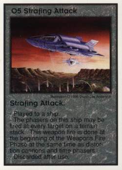 Need: 3    Want: 10    Have: 0    Will Trade: 0    In Storage: 0              O5 ‑ Strafing Attack  Set: GI  Rarity: U1    Artist: David Lee Anderson    