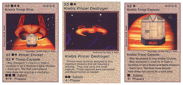 Need: 0    Want: 0    Have: -1    Will Trade: 0    In Storage: 0              S5 ‑ Krebiz Troop Ship (Combo)  Set: Pro8  Rarity: Pro8    Artist: Gary A. Kalin    