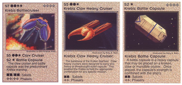 Need: 0    Want: 0    Have: -1    Will Trade: 0    In Storage: 0              S7 ‑ Krebiz Battlecruiser (Combo)  Set: Pro8  Rarity: Pro8    Artist: Christina Wald & Gary A. Kalin    