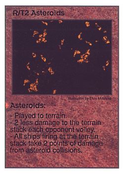 Need: 0    Want: 0    Have: 38    Will Trade: 30    In Storage: 25              R/T2 ‑ Asteroids  Set: Pir  Rarity: U1    Artist: Elvis McMaad    