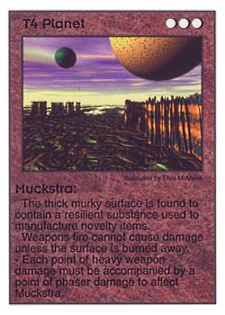 Need: 0    Want: 0    Have: 37    Will Trade: 29    In Storage: 24              T4 ‑ Planet ‑ Muckstra  Set: Pir  Rarity: U1    Artist: Elvis McMaad    