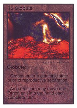Need: 4    Want: 4    Have: 5    Will Trade: 0    In Storage: 0              T5 ‑ Globule  Set: GI  Rarity: V2    Artist: C. Henry Schulte    