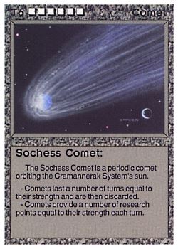 Need: 0    Want: 0    Have: 28    Will Trade: 22    In Storage: 21              T6 ‑ Comet ‑ Sochess Comet  Set: BE  Rarity: U1    Artist: Gary A. Kalin    