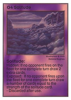 Need: 0    Want: 0    Have: 392    Will Trade: 384    In Storage: 20              G4 ‑ Solitude  Set: UE  Rarity: C1    Artist: Debbie Hughes    